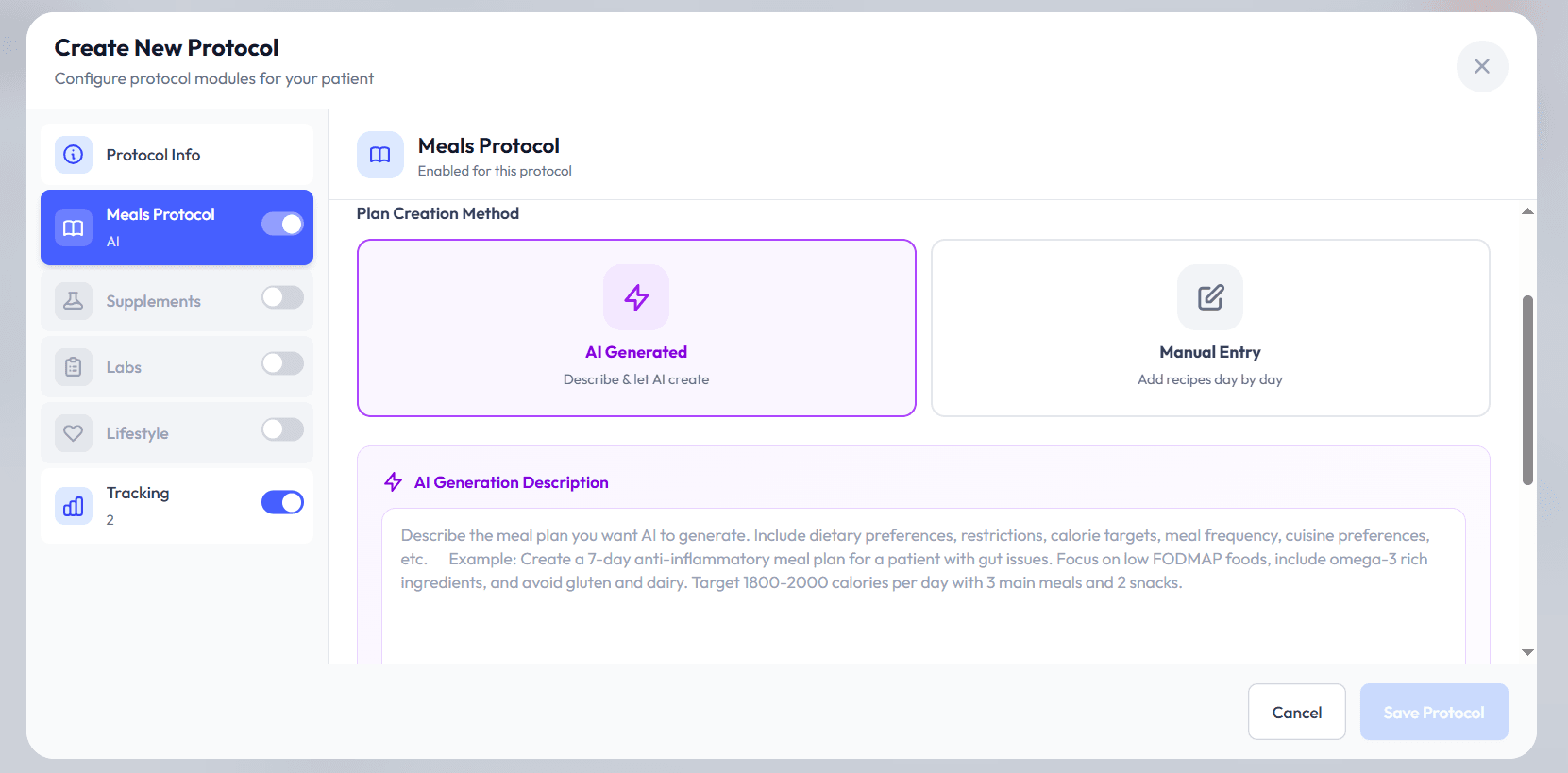 TeraPro platform screenshot 2