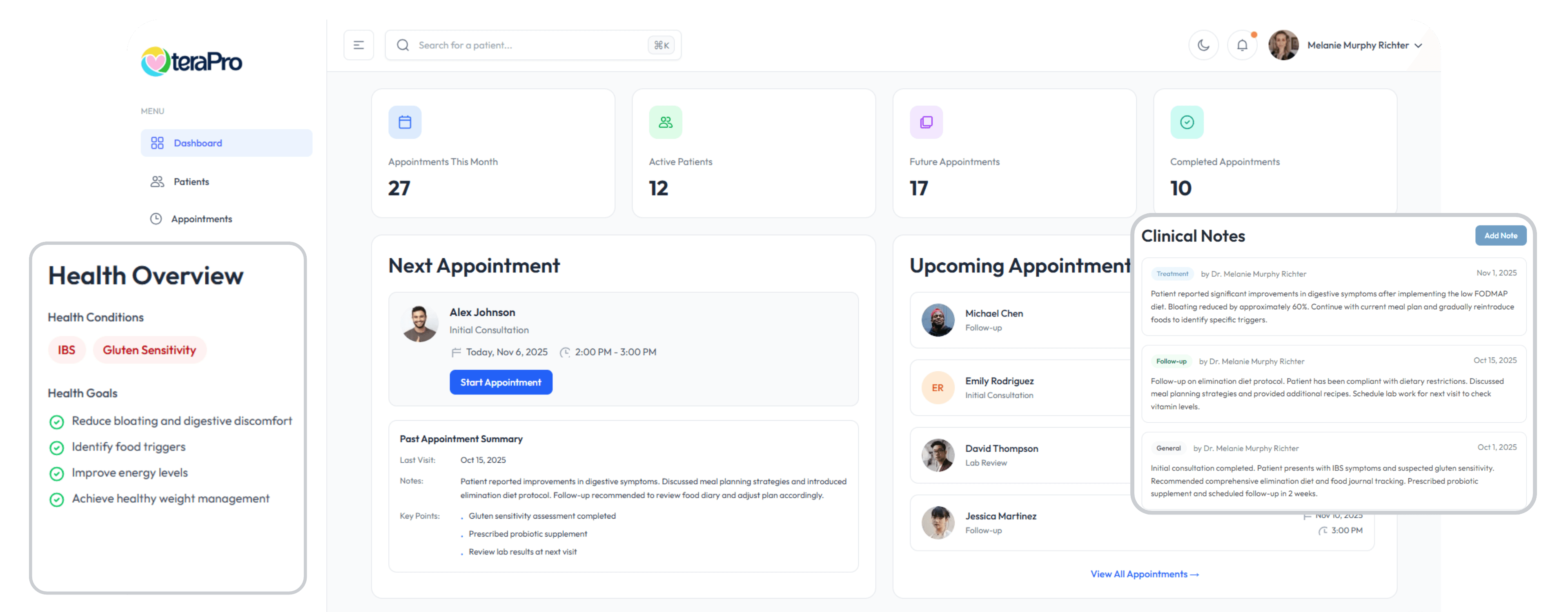 TeraPro Platform Interface