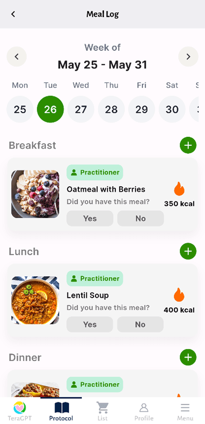 Smart Shopping List App Screen